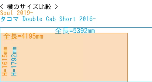 #Soul 2019- + タコマ Double Cab Short 2016-